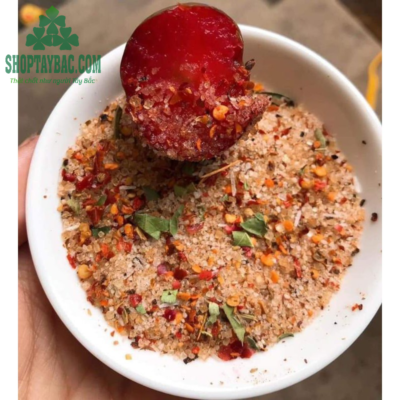 Chẩm chéo khô chấm hoa quả, đồ ăn mang hương vị đặc trưng Tây Bắc
