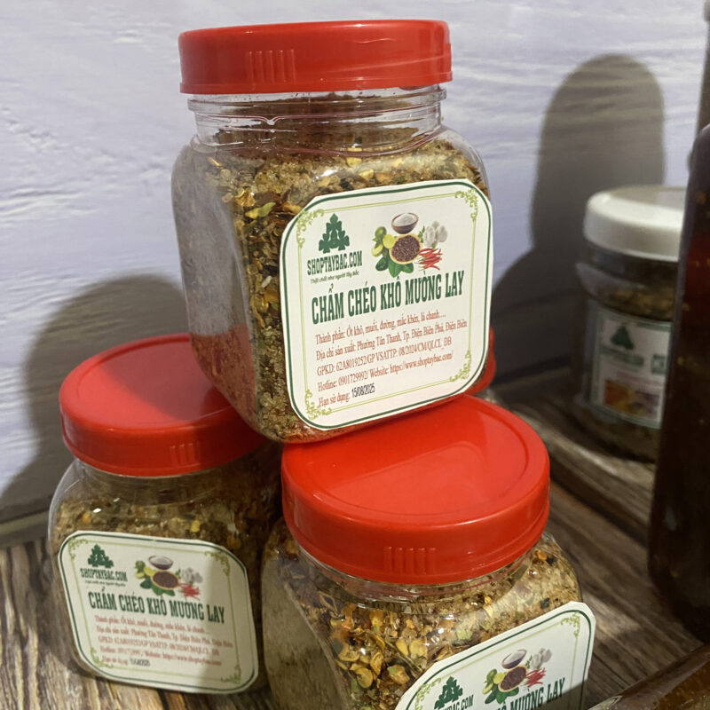 Chẳm chéo khô Tây Bắc (Combo 3 lọ 150gr)