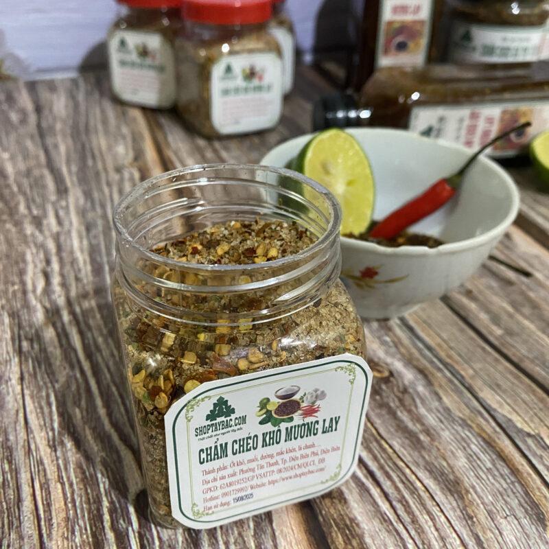 Chẳm chéo khô Tây Bắc (Combo 3 lọ 150gr)