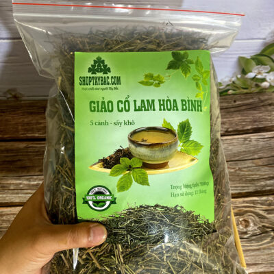 Giảo cổ lam Hòa Bình đóng túi 500gr