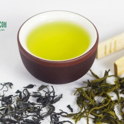 Nước trà xanh vàng hương thơm, hậu vị ngọt