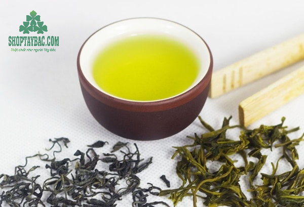 Nước trà xanh vàng hương thơm, hậu vị ngọt