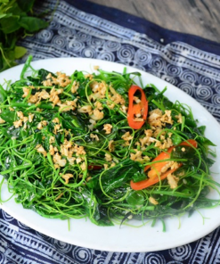 Rau bò khai xào