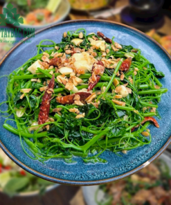 Rau bò khai xào tỏi