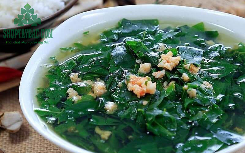 Rau ngót nấu thịt