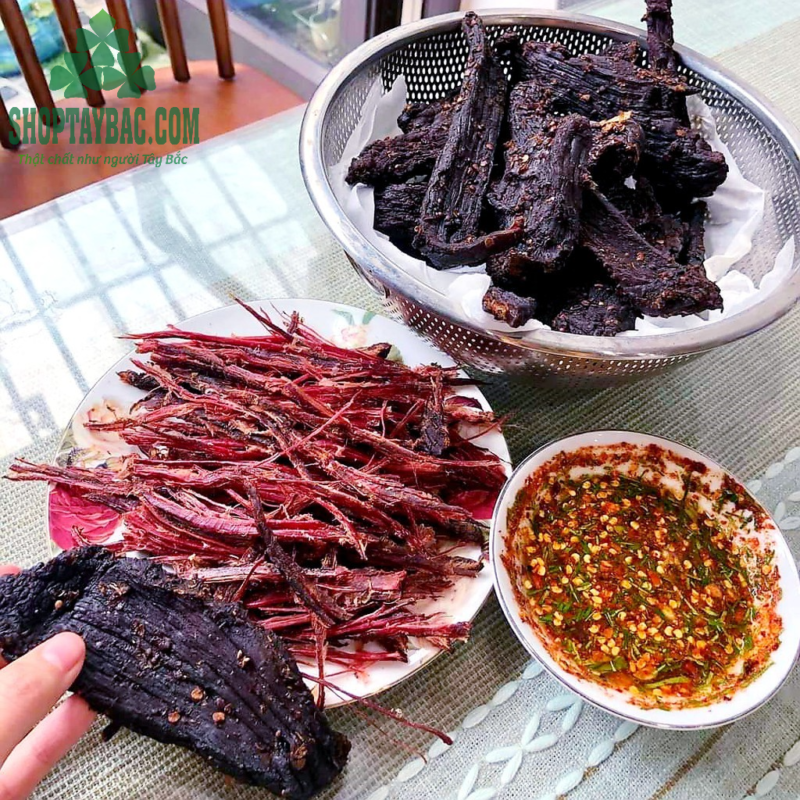 Chẳm chéo khô Tây Bắc (Combo 3 lọ 150gr)