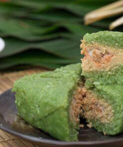 Bánh chưng làm từ gạo nếp nương