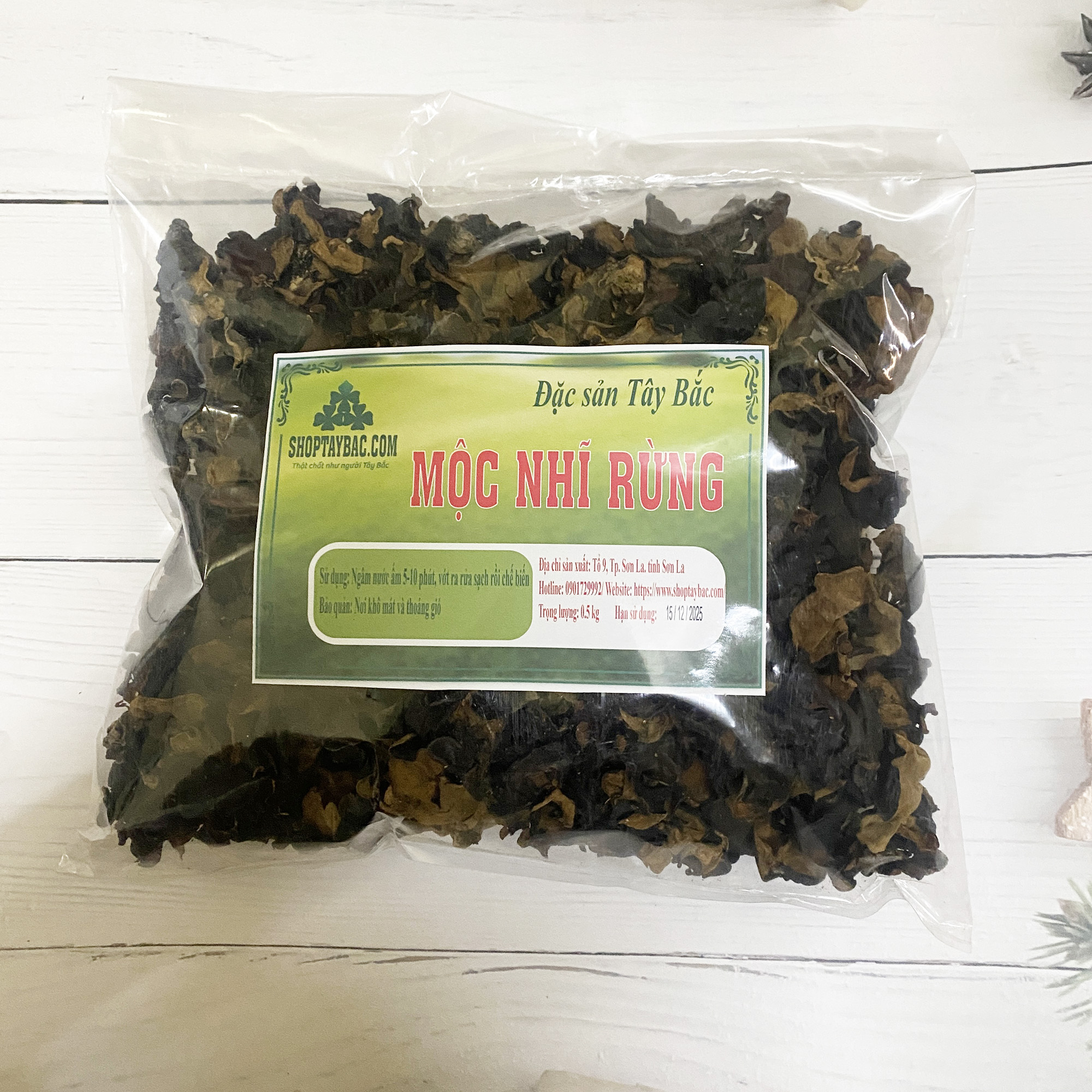 Mộc nhĩ Tây Bắc chuẩn mộc nhĩ rừng loại 1