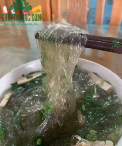 Canh miến dong nấu nước luộc gà