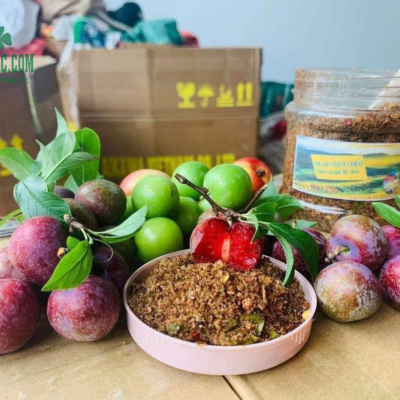 Chẩm chéo chấm hoa quả thơm ngon đặc trưng