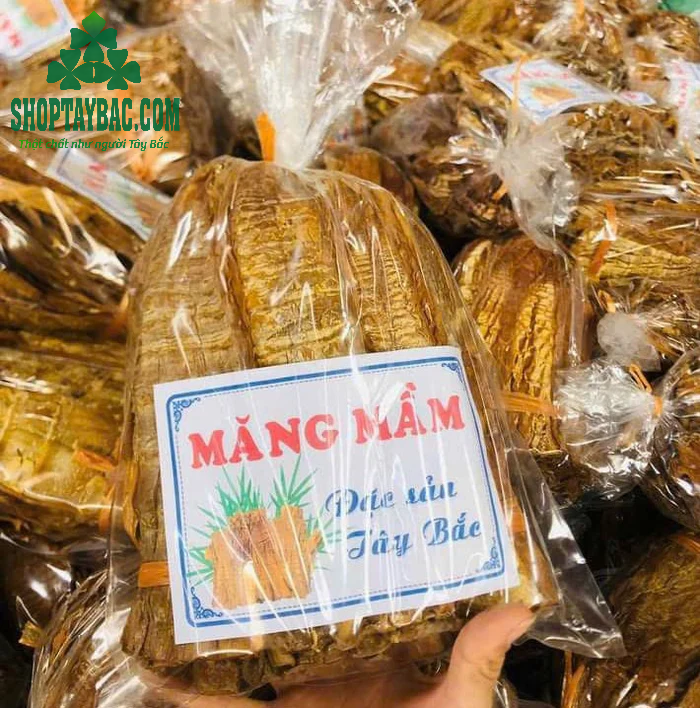 Măng mầm Tây Bắc khô