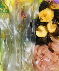 Miến dong sợi to phù hợp nấu canh, ăn lẩu