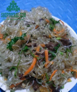 Miến xào lòng mề gà