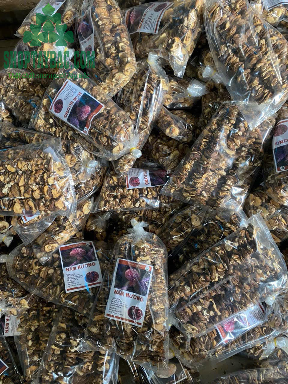 Nấm hương rừng khô đóng túi 500gr