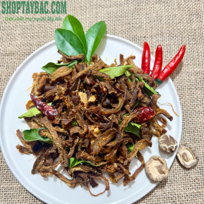Ruốc nấm hương phù hợp với người ăn chay