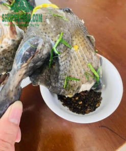 Thịt gà đen hơ mông luộc chấm chẩm chéo giã tay