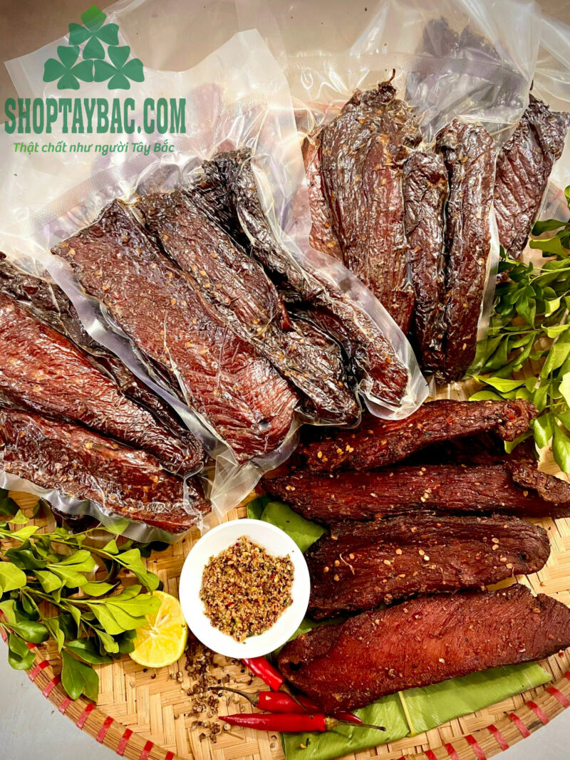 Thịt lợn gác bếp Tây Bắc chuẩn vị (500g)