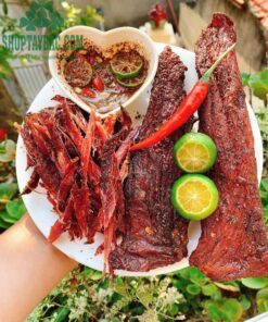 Thịt lợn gác bếp tại Shop Tây Bắc
