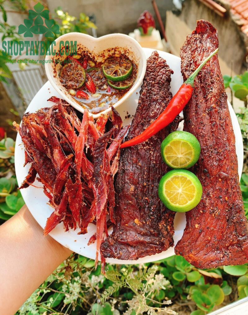 Thịt lợn gác bếp Tây Bắc chuẩn vị (500g)