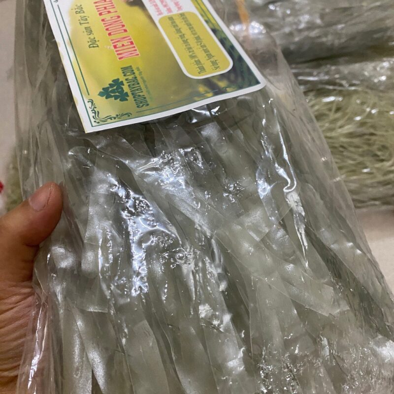 Miến dong Phia Đén Cao Bằng ( combo 1kg sợi to + 1kg sợi nhỏ)