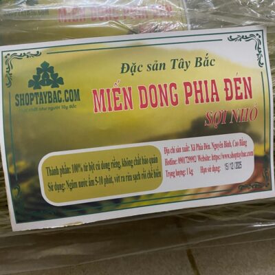 Miến dong Phia Đén Cao Bằng