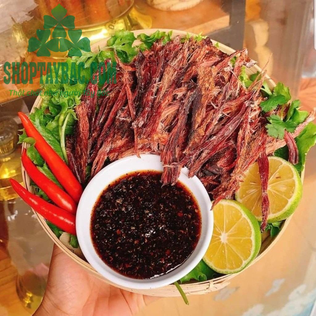 Thịt trâu gác bếp - đặc sản Tây Bắc