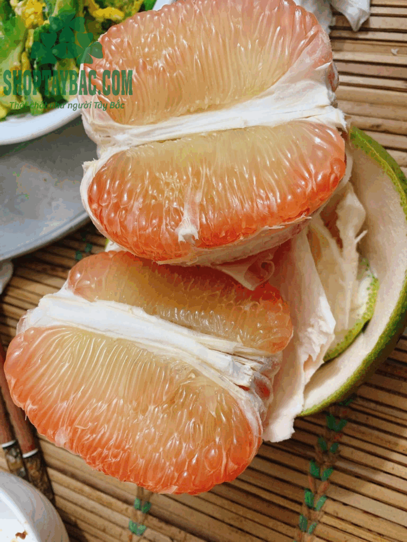 Bưởi da xanh Hòa Bình - 1kg