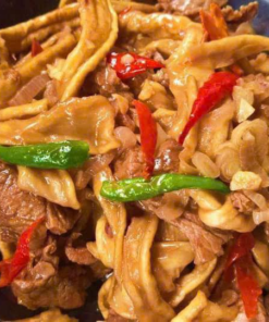 Củ cải khô xào bò