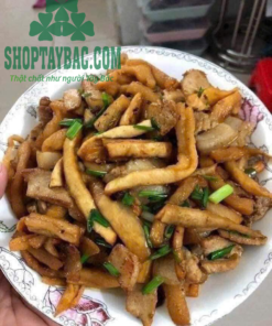 Củ cải khô xào thịt