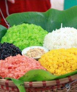 Xôi ngũ sắc Tây Bắc