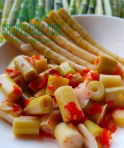 Măng sặt ngâm ngon giòn hương vị đặc trưng Tây Bắc