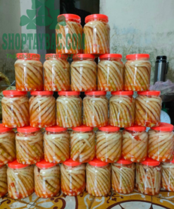 Măng tre ngâm tỏi ớt (hộp 1kg)