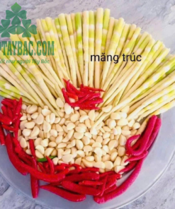 Măng trúc tự nhiên ngâm tỏi ớt thơm ngon chuẩn vị Tây Bắc