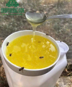 Mật ong hoa bạc hà (chai 1 lít)