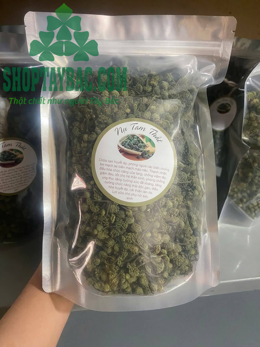 Nụ tam thất bắc đóng túi 500gr