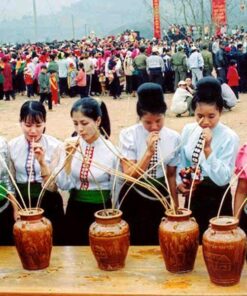 Rượu cần đặc sản của người dân tộc Thái, Mường Hòa Bình (1)