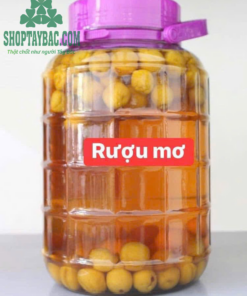 Rượu ngâm mơ má đào