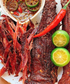 Thịt bò gác bếp