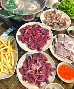 Thịt bò nhúng dấm