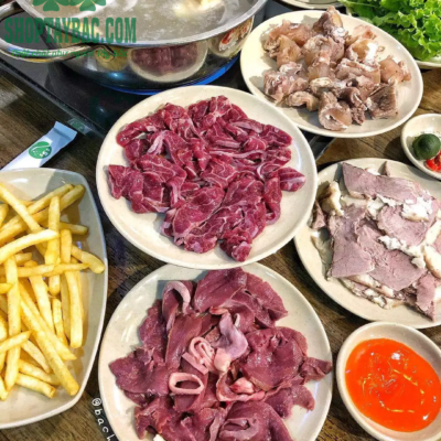 Thịt bò nhúng dấm