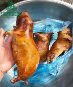 Thịt dúi rừng làm sơ chế sạch