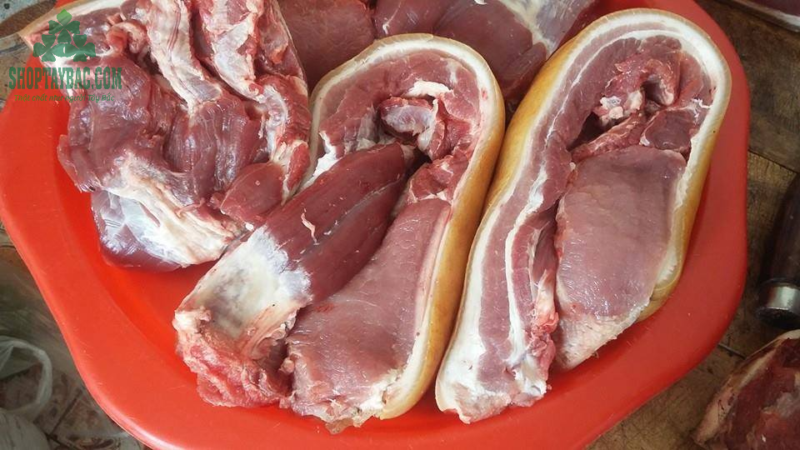 Thịt lợn cắp nách (1kg thịt tươi sạch)
