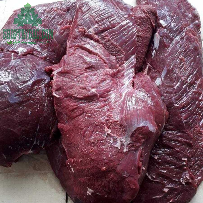 Thịt trâu bản sau khi sơ chế