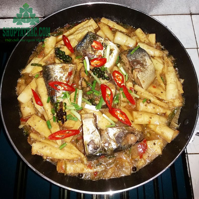 Cá kho măng khô