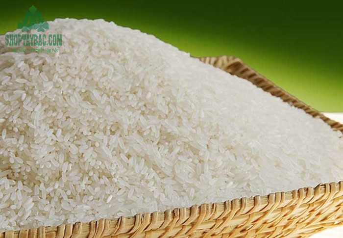 Gạo séng cù hạt dài Mường Lò đặc sản Yên Bái
