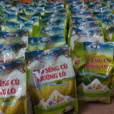 Gạo séng cù mường Lò đóng túi 5kg