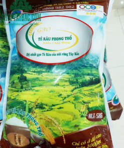 Gạo tẻ râu Phong Thổ đóng túi 5kg