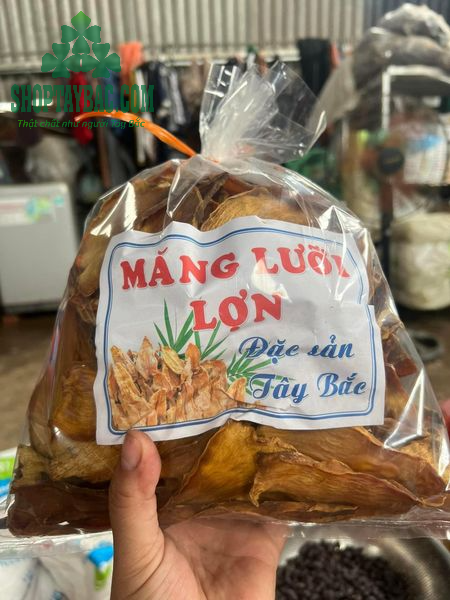 Măng lưỡi lợn đóng túi 1kg