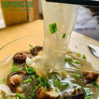 Miến dong Điện Biên sợi to nguyên chất
