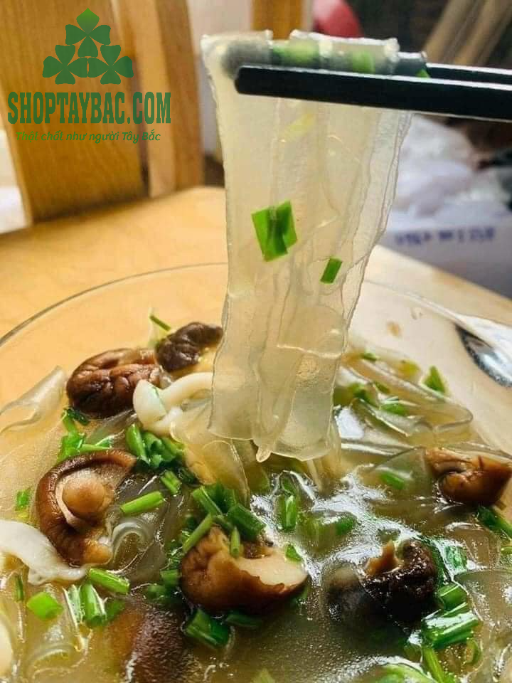 Miến dong Điện Biên sợi to nguyên chất